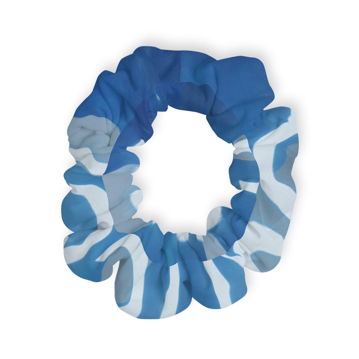 Cancer Zodiac Ocean Wave Scrunchie | Soft Hair Accessory for Beach Lovers