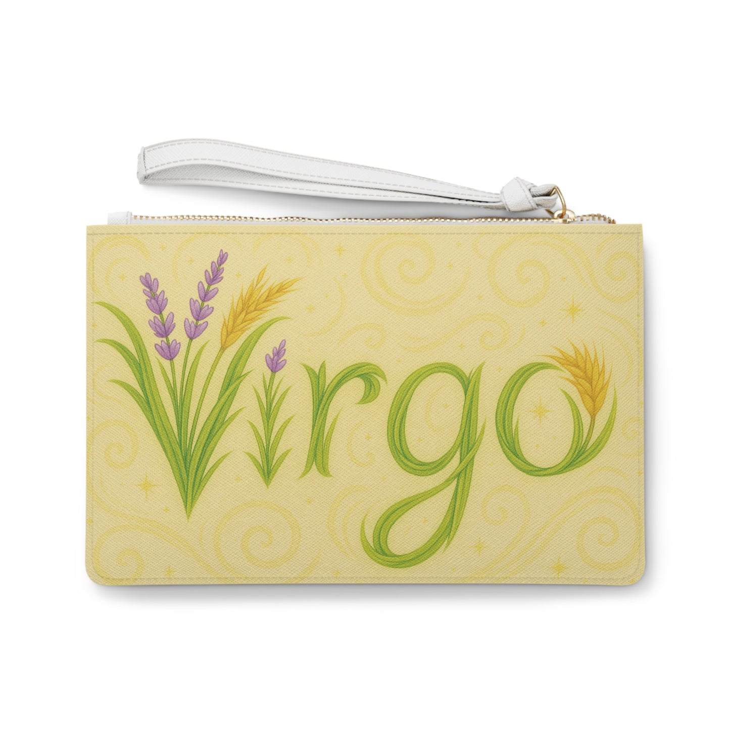 Virgo Zodiac Clutch Bag | Astrology Handbag for Virgo Season, Birthday Gifts, Stylish Purse, Celestial Accessories