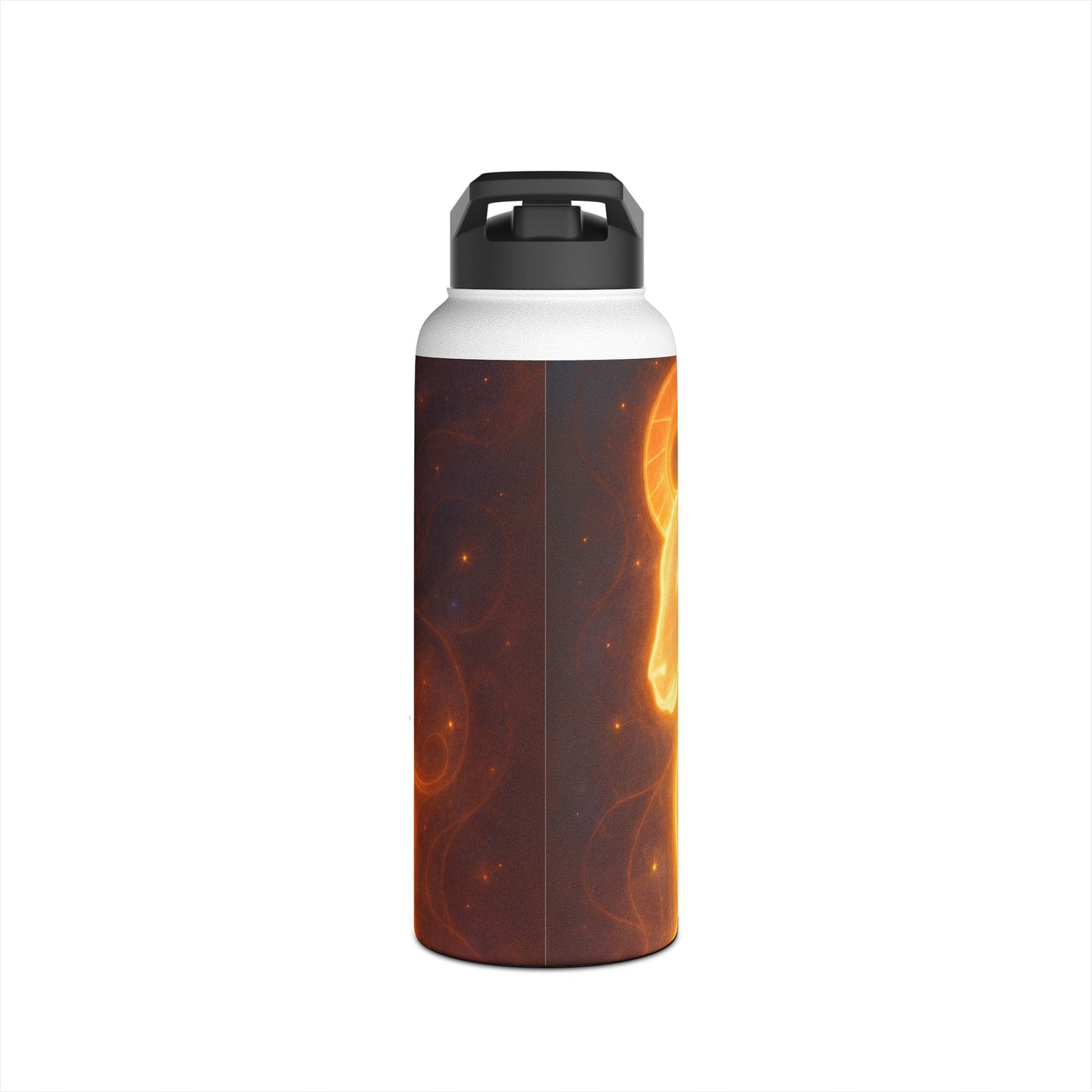 Aries Zodiac Stainless Steel Water Bottle | Astrology Gift, Personalized Drinkware, Motivational Sports Bottle
