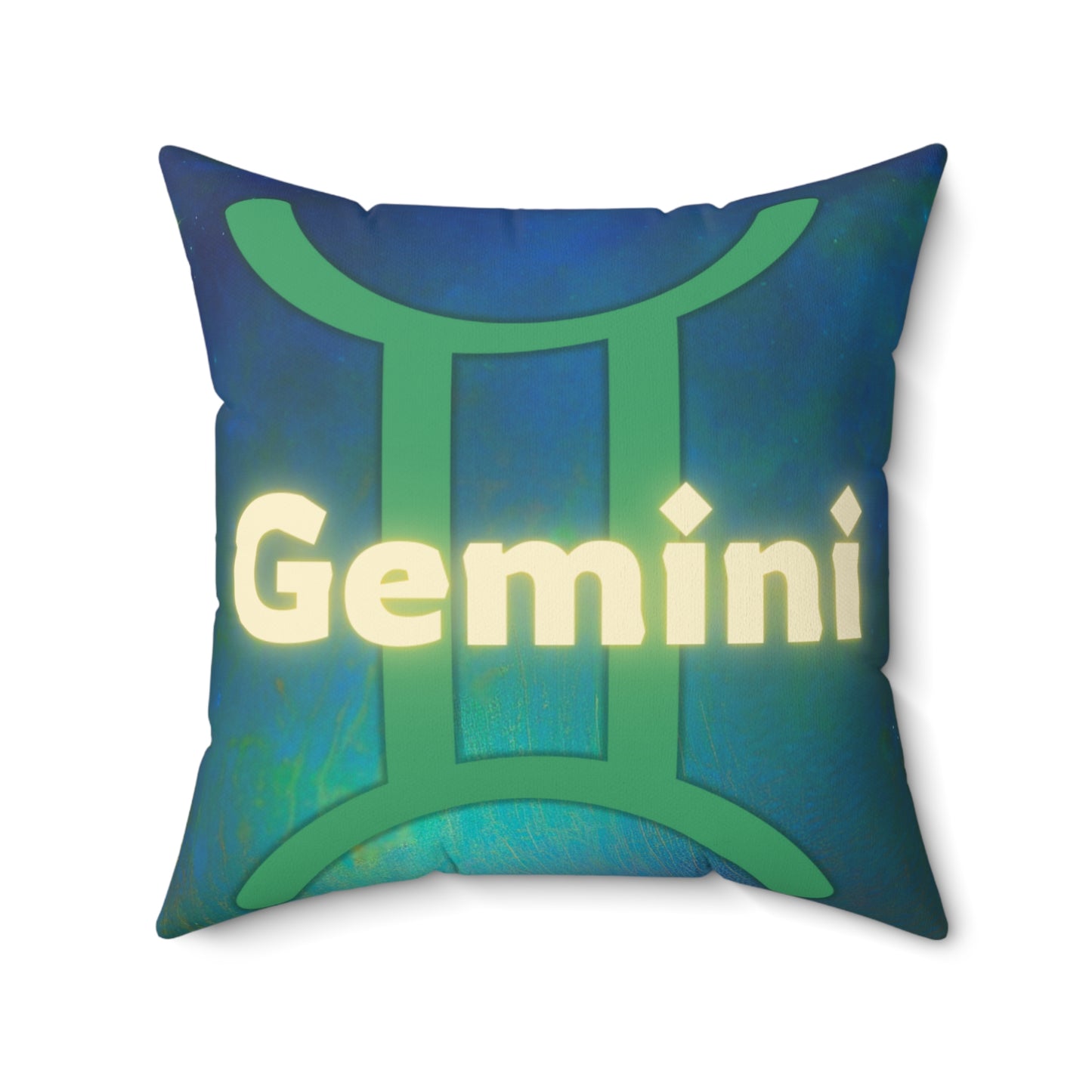 Gemini Constellation Decorative Pillow - Zodiac Home Decor