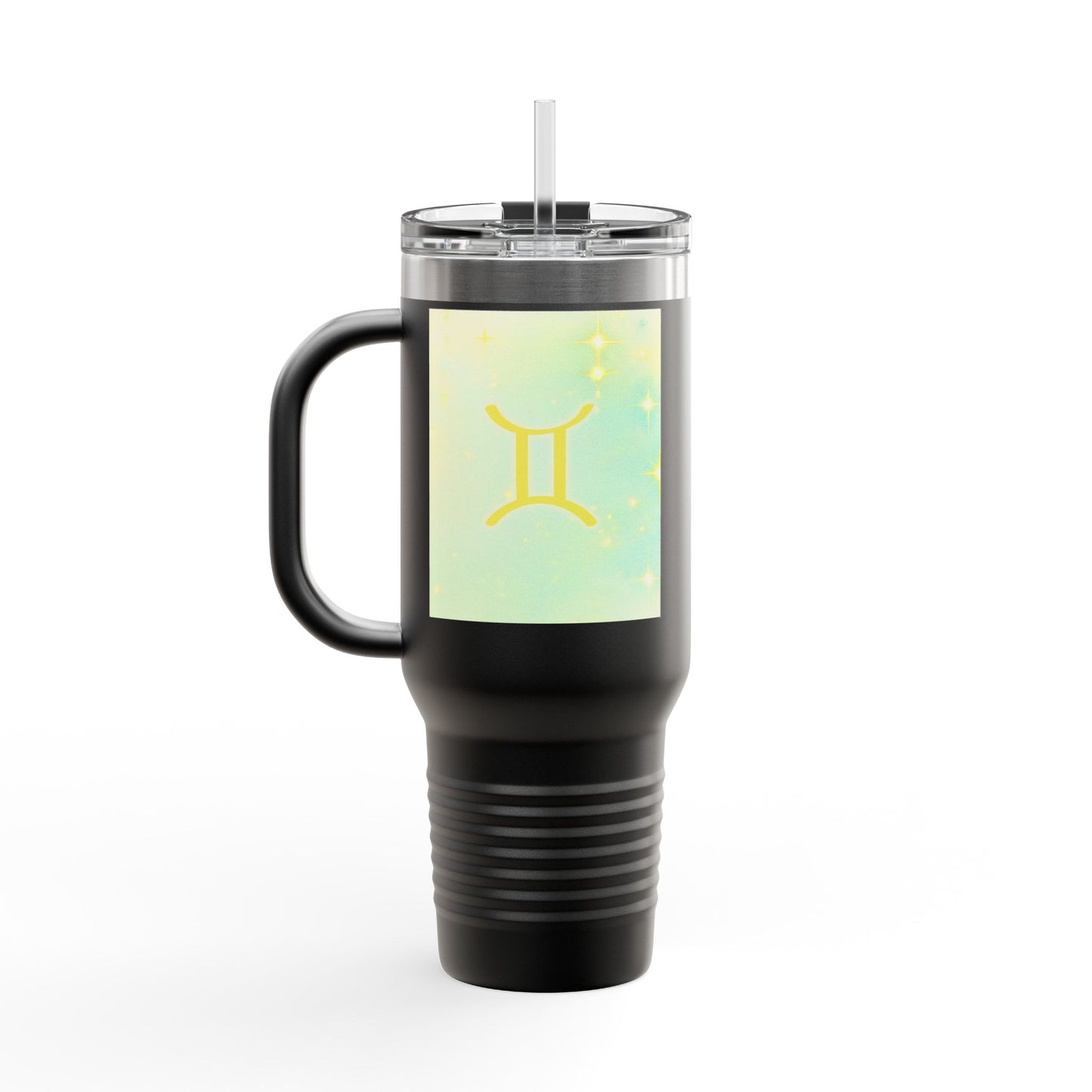 Gorgeous Gemini Insulated Travel Mug - 40oz Design for Astrology Lovers