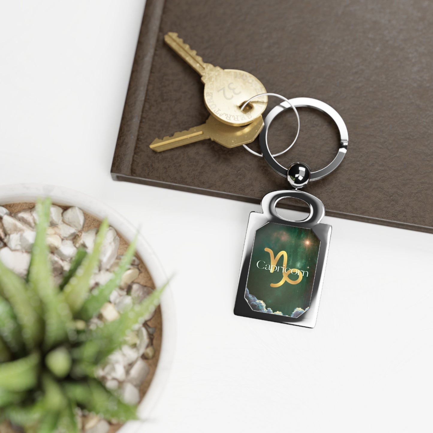 Capricorn Keyring - Personalized Astrology Accessory