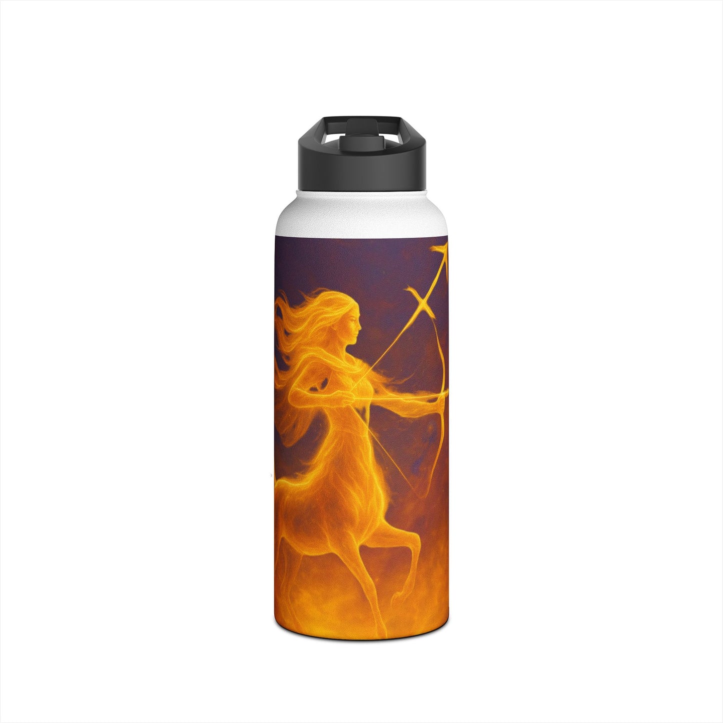 Sagittarius Celestial Archer Water Bottle, Insulated Travel Mug, Fantasy Gift, Outdoor Hydration, Eco-Friendly Water Container, Unique Birthday Present
