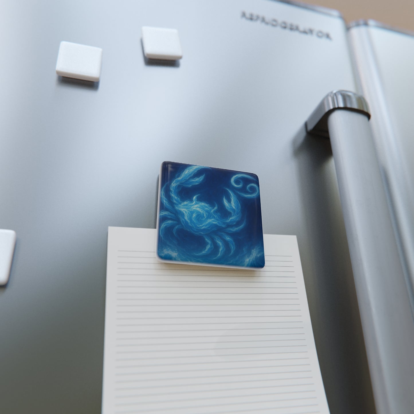 Celestial Cancer Magnet - Astrological Decor, Zodiac Gift, Home & Kitchen Essential, Astrology Art, Unique Refrigerator Magnet