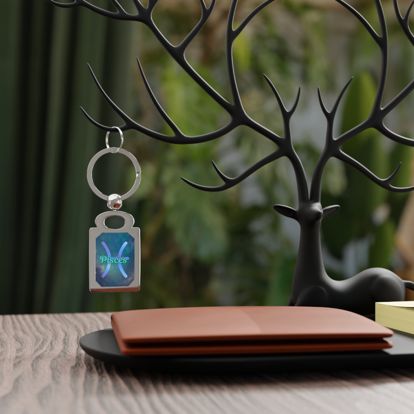 Pisces Photo Keyring - Stellar Gift for Zodiac Lovers