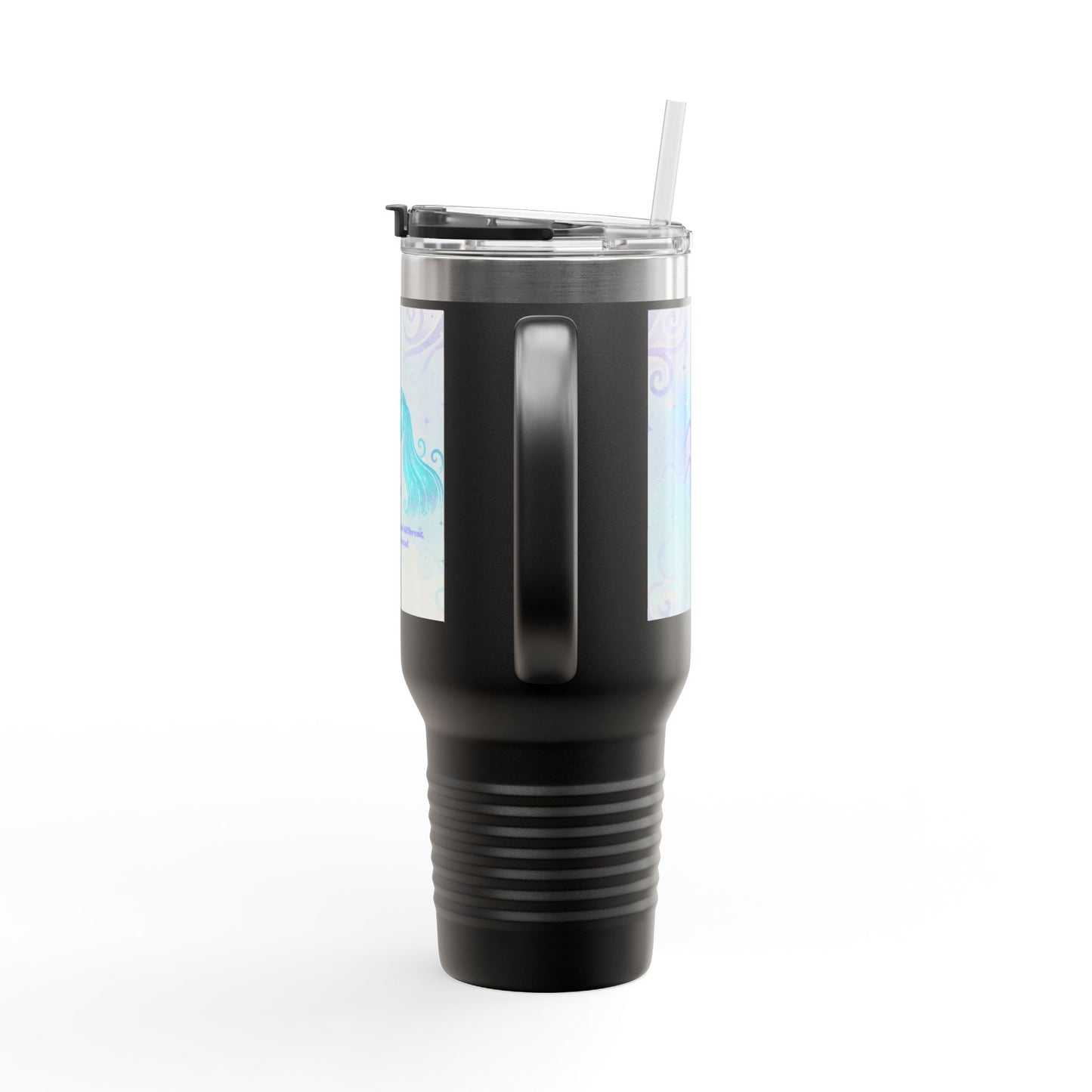 Aquarius-Themed Insulated Travel Mug, Perfect for Astrology Lovers, Gifts for Friends, Summer Road Trips, Relaxing Moments, Fun Hydration