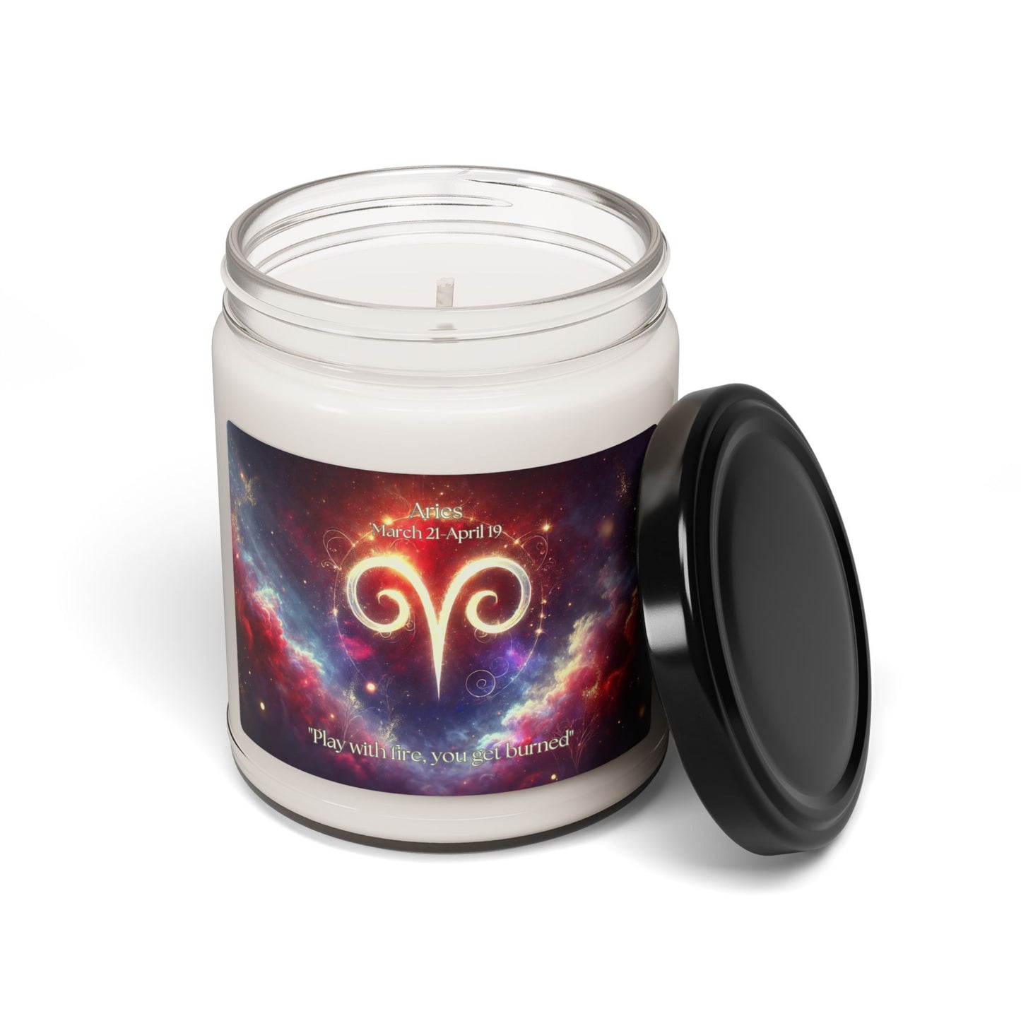 Aries Scented Soy Candle - 9oz | Zodiac Inspired Home Fragrance