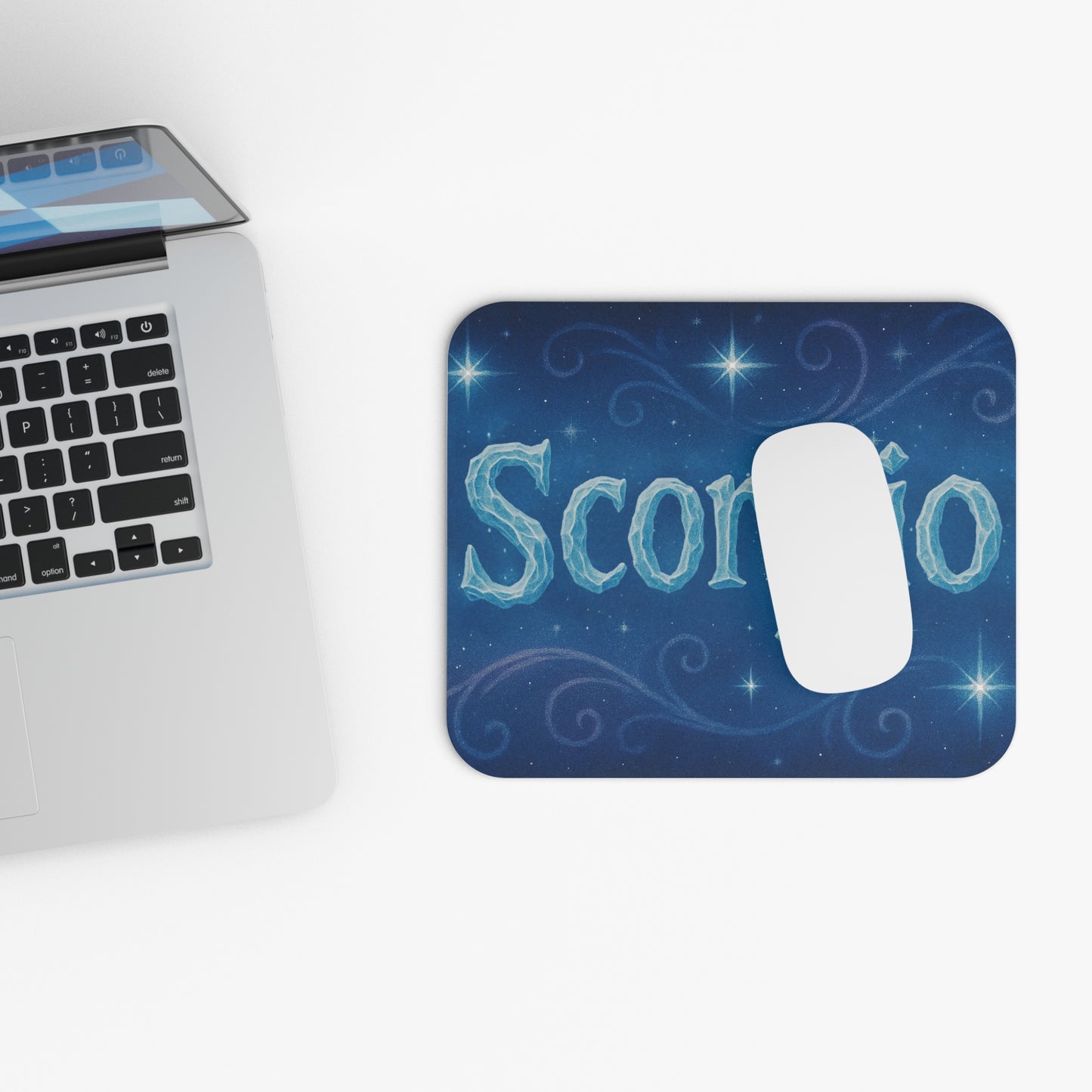 Scorpio Zodiac Mouse Pad, Personalized Desk Accessory, Astrological Gift, Office Decor, Astrology Enthusiast, Birthday Gift