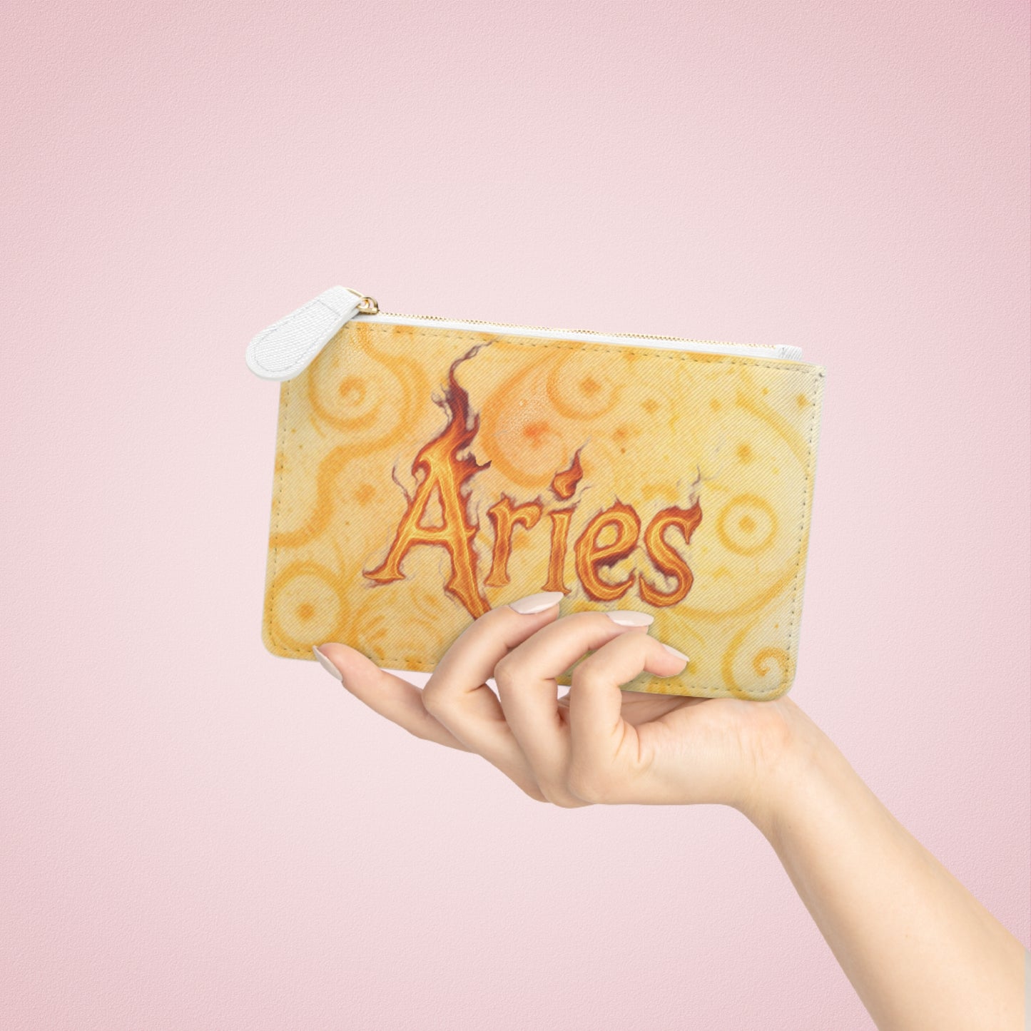 Aries Zodiac Mini Clutch Bag | Astrological Gift, Astrology Purse, Horoscope Accessory, Birthday Clutch, Unique Zodiac Design