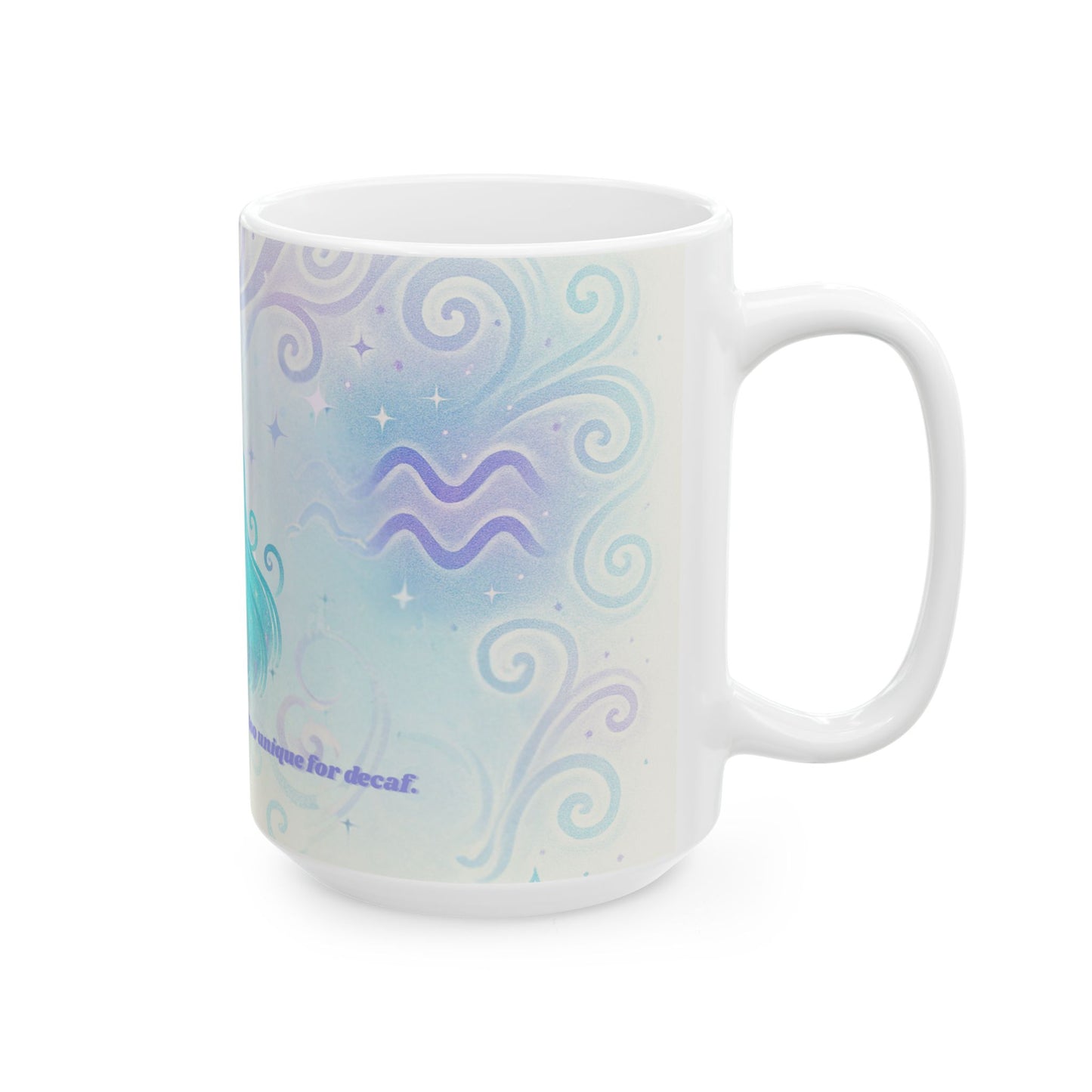 Unique Aquarius Ceramic Mug - 11oz & 15oz