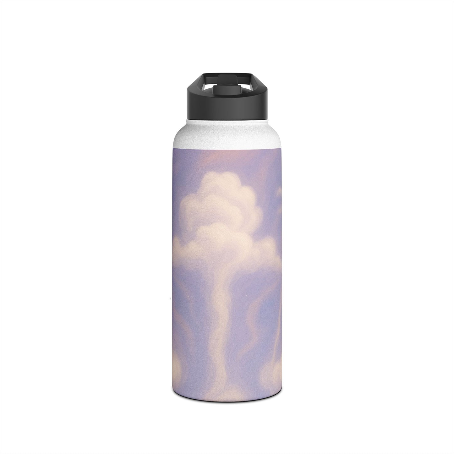 Dreamy Libra Clouds Stainless Steel Water Bottle, Eco-Friendly Travel Mug, Fitness Water Bottle, Gift for Hikers, Reusable Water Container