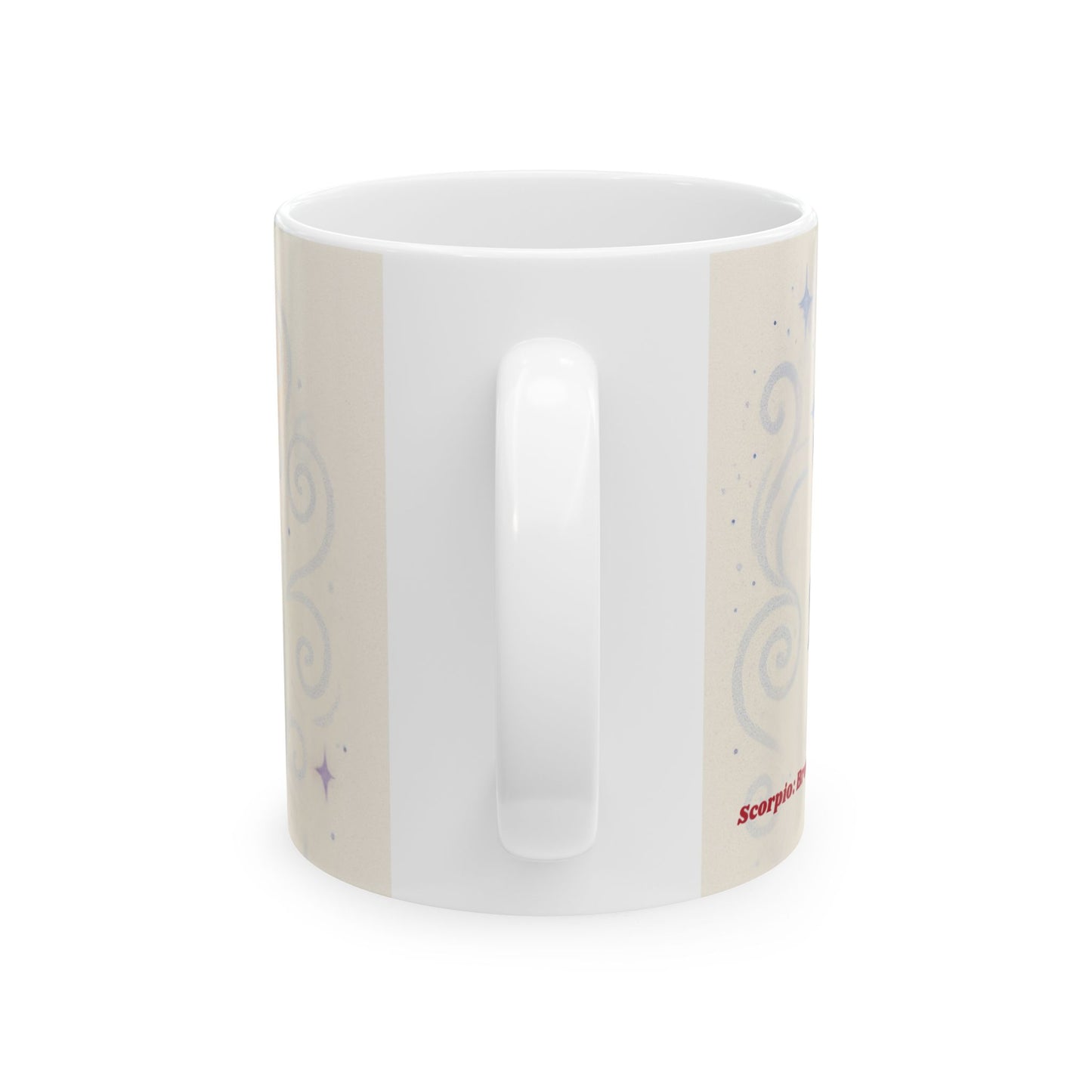 Astrology Scorpio Ceramic Mug - Coffee Makes Me Unstoppable - 11oz & 15oz