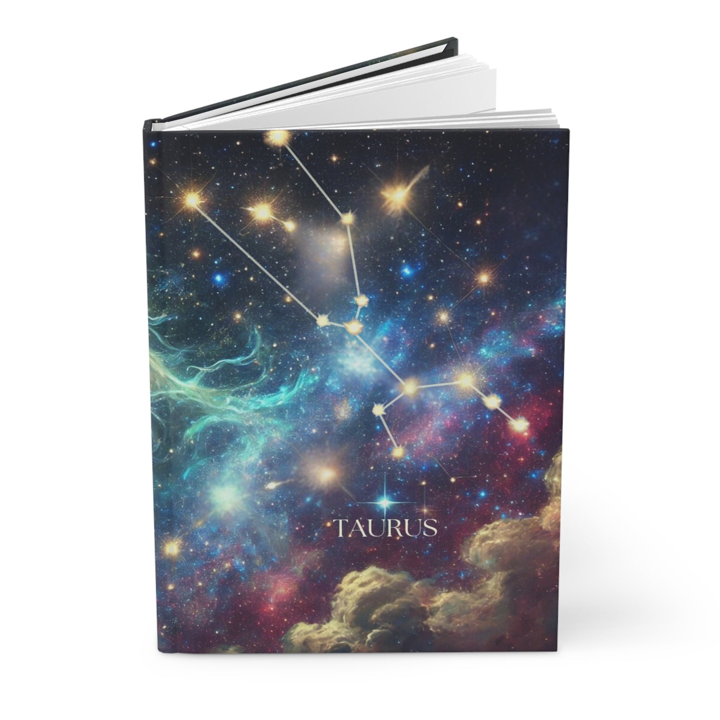 Taurus Constellation Hardcover Journal - Celestial Design for Astrology Lovers