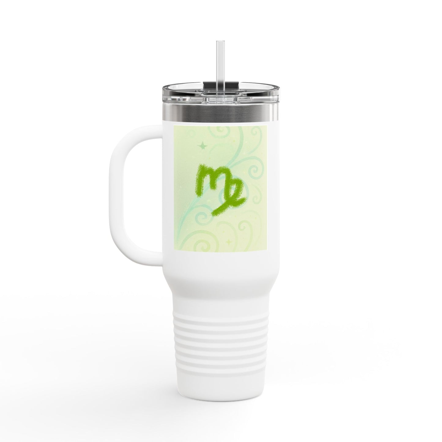 Inspirational Virgo Design - Eco-Friendly 40oz Insulated Travel Mug
