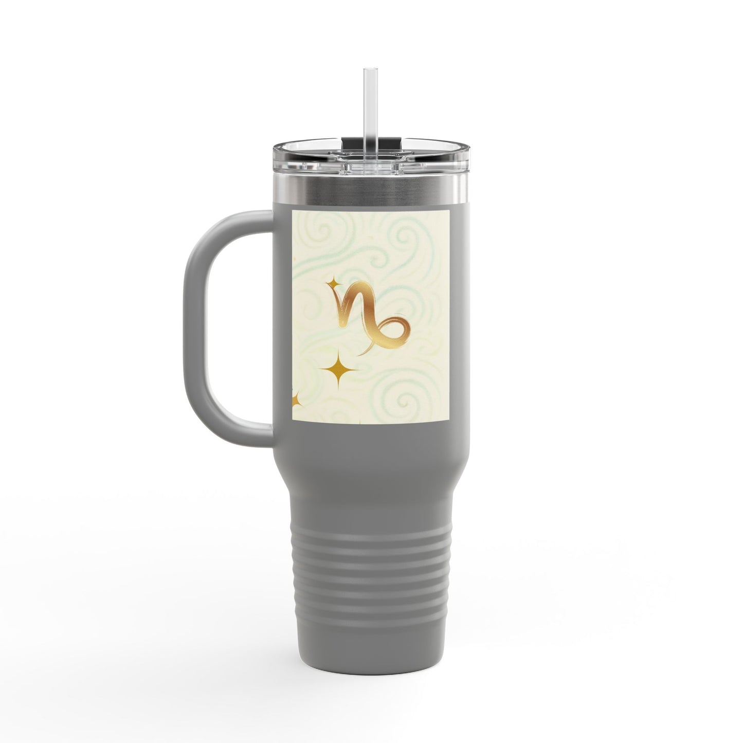 Capricorn Insulated Travel Mug - 40oz Adventure Cup with Inspirational Quote
