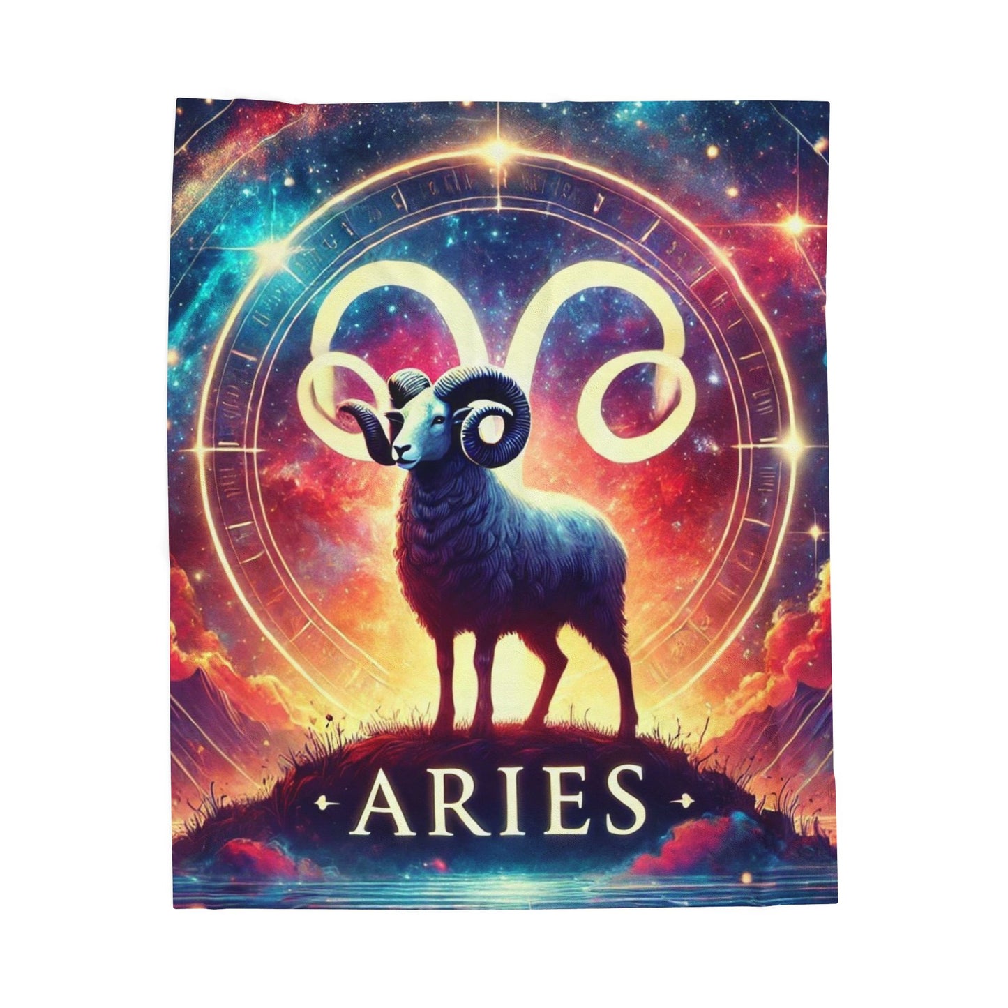 Aries Velveteen Plush Blanket