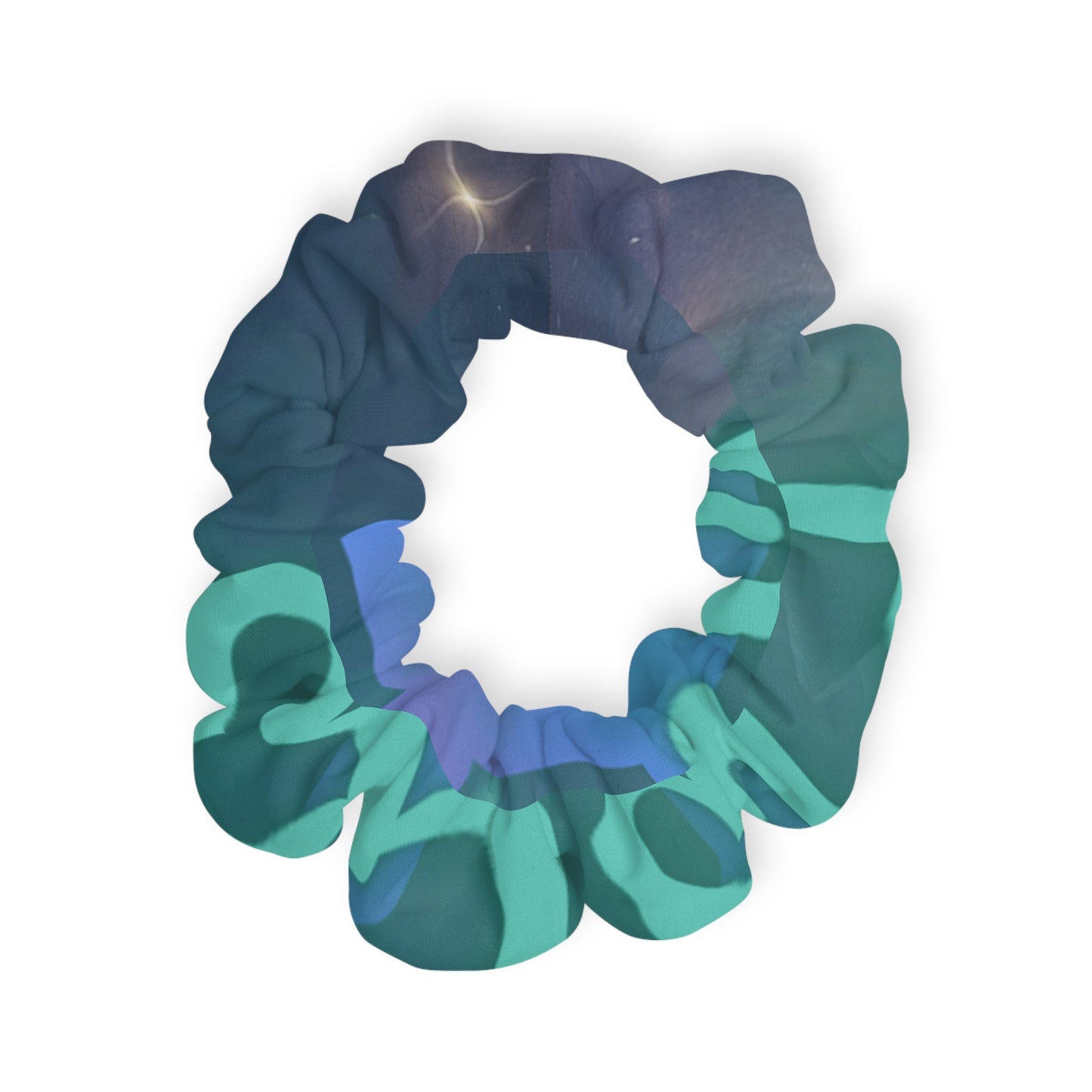 Pisces Themed Scrunchie, Hair Accessories, Fashion Hair Tie, Colorful Scrunchie, Gift for Her, Summer Hair Accessory