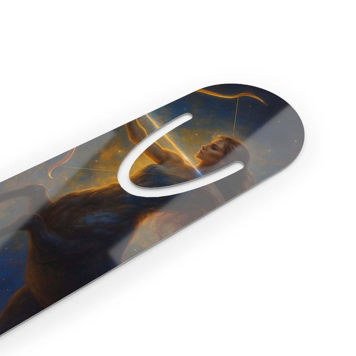 Celestial Sagittarius Bookmark, Zodiac Decor, Astrology Gift, Reader's Bookmark, Personalized Literary Accessory