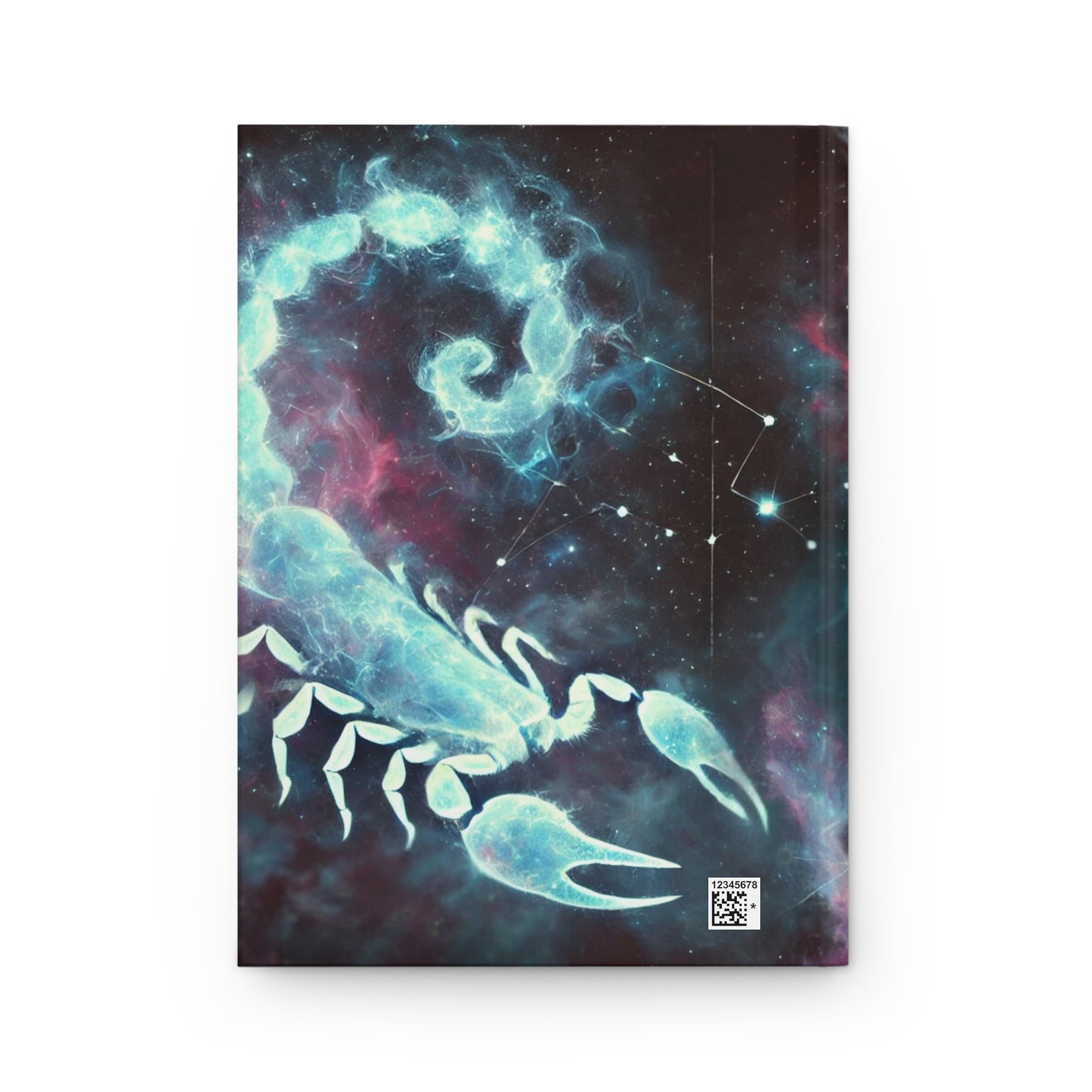 Scorpio Hardcover Journal - Cosmic Constellation Notebook for Astrology Lovers
