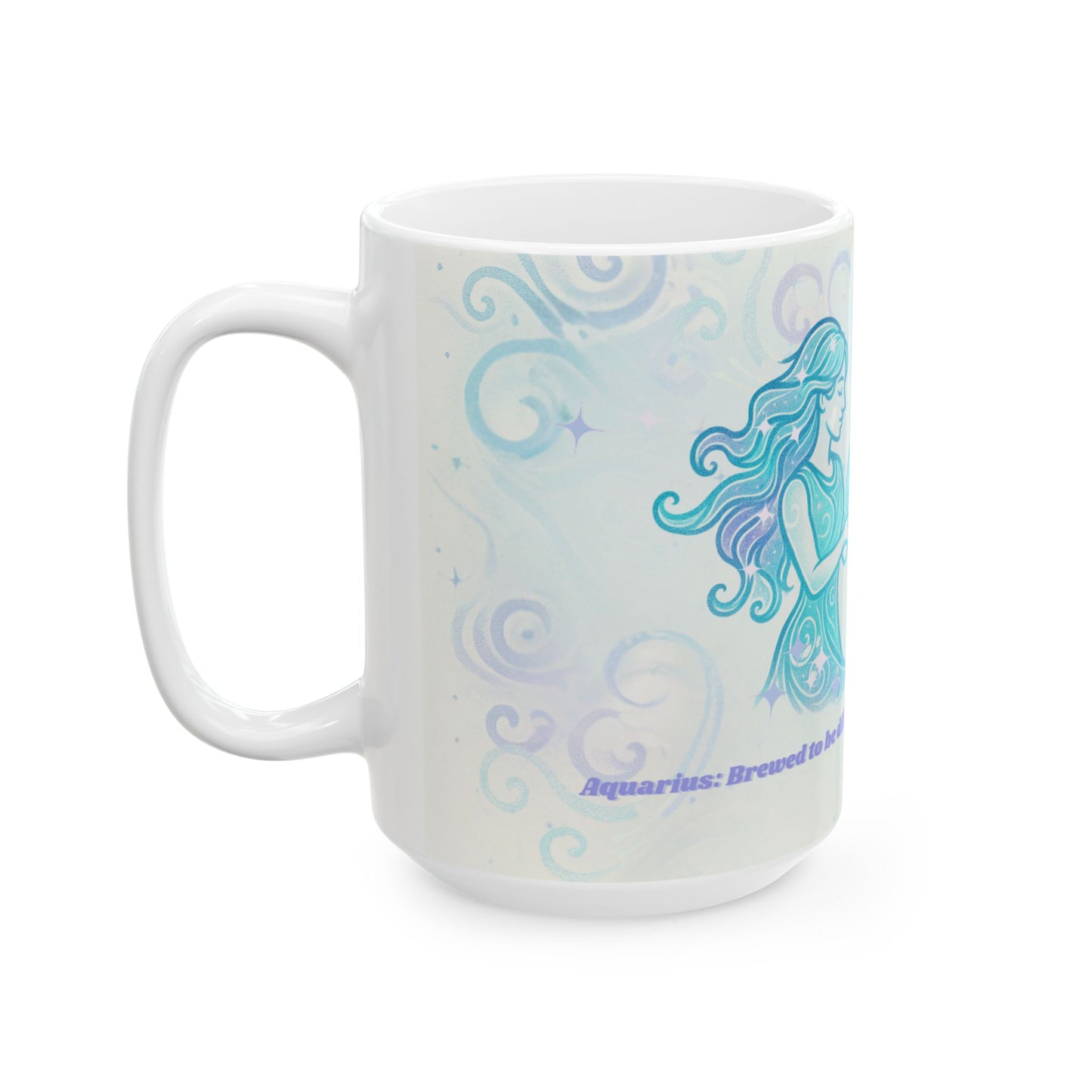 Unique Aquarius Ceramic Mug - 11oz & 15oz