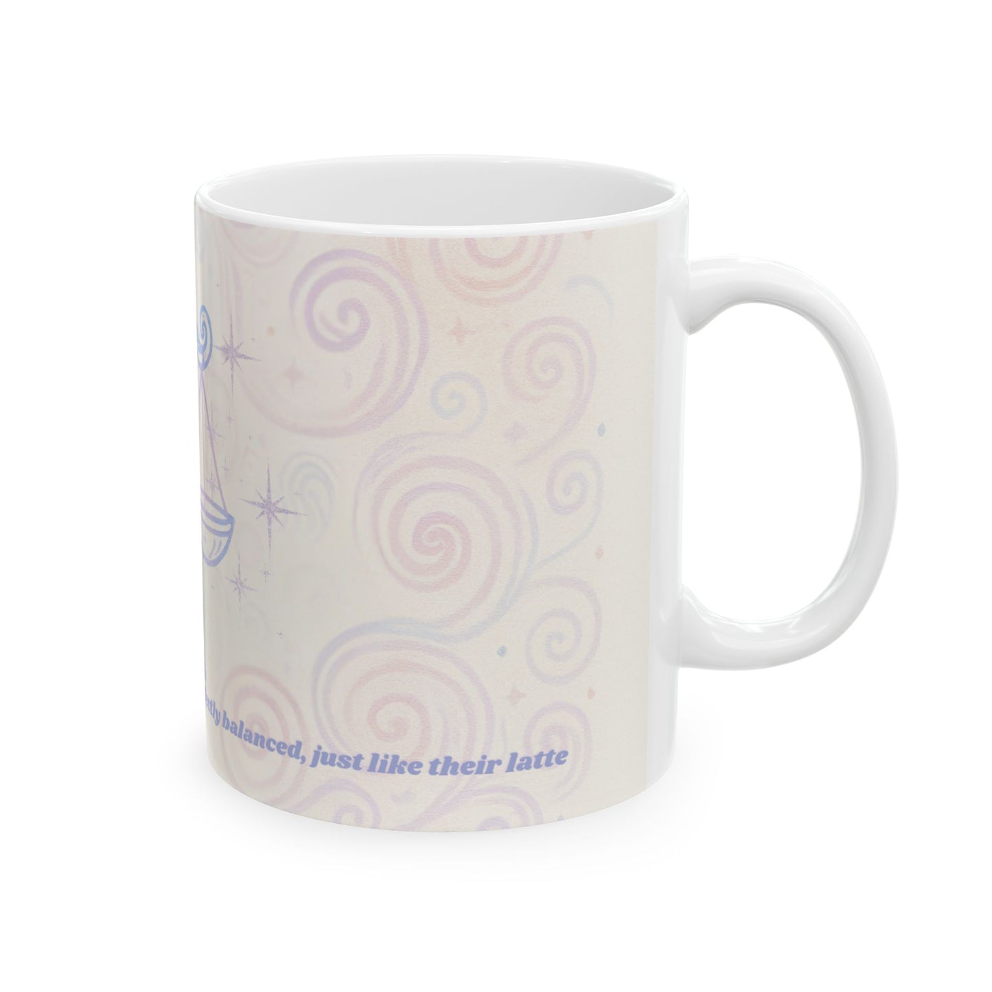 Libra Balanced Vibes Ceramic Mug – Good Vibes Only (11oz, 15oz)