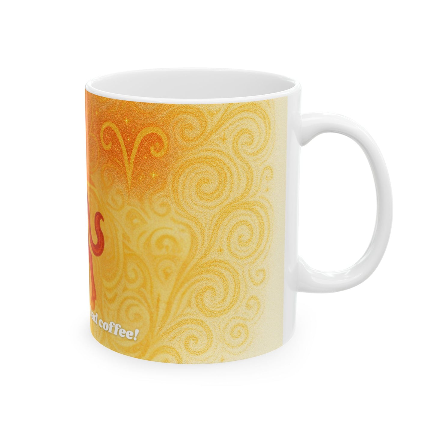 Aries Zodiac Ceramic Mug - Perfect Gift for Astrology Lovers