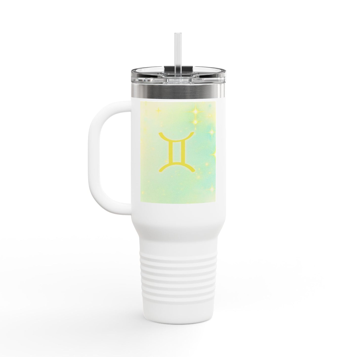 Gorgeous Gemini Insulated Travel Mug - 40oz Design for Astrology Lovers
