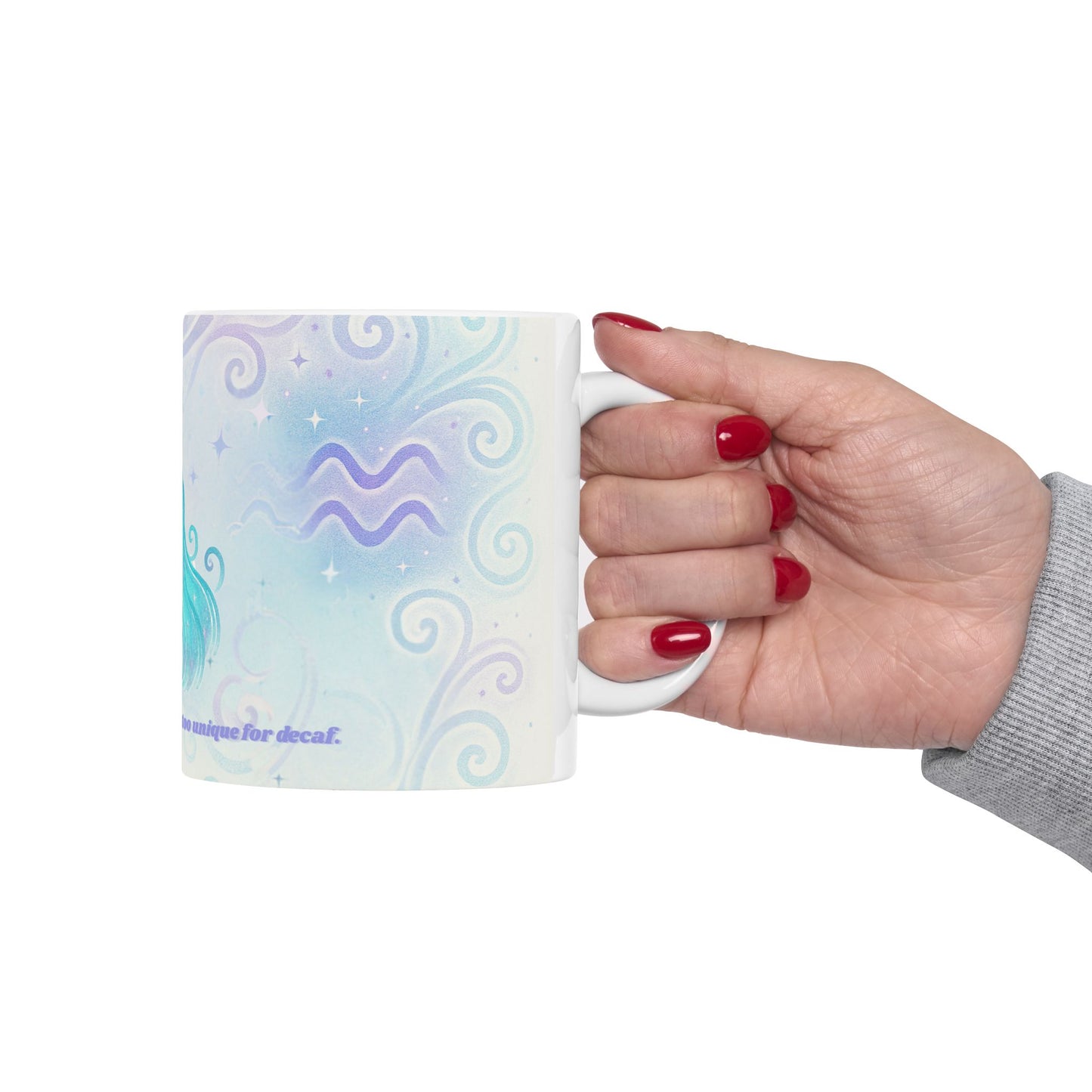 Unique Aquarius Ceramic Mug - 11oz & 15oz