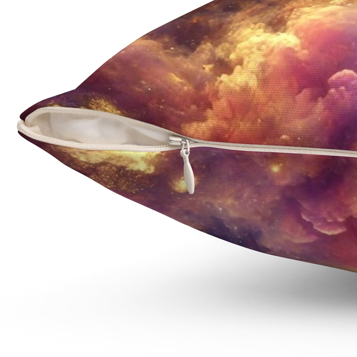Libra Zodiac Spun Polyester Decorative Pillow - Cosmic Balance Design
