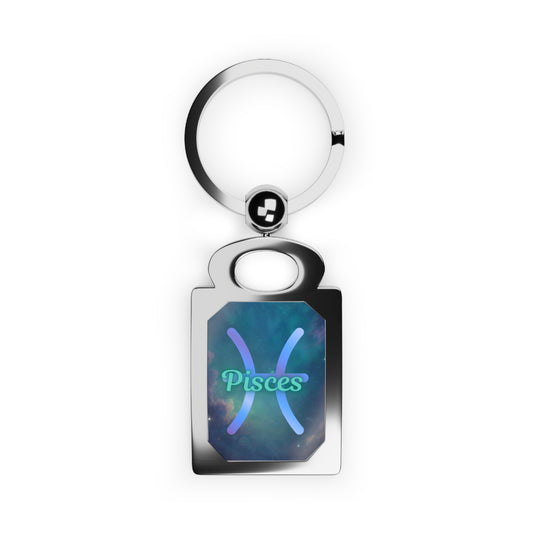 Pisces Photo Keyring - Stellar Gift for Zodiac Lovers