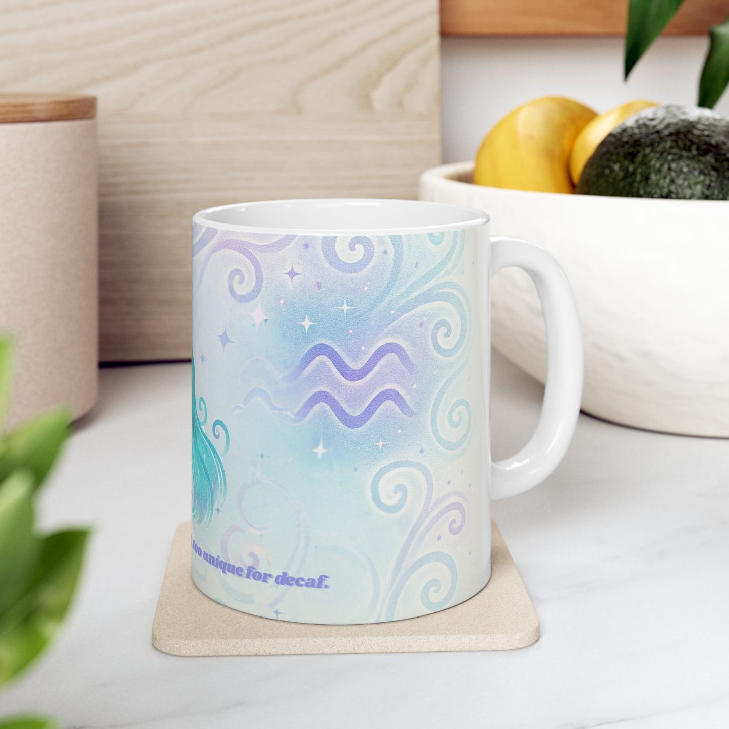 Unique Aquarius Ceramic Mug - 11oz & 15oz