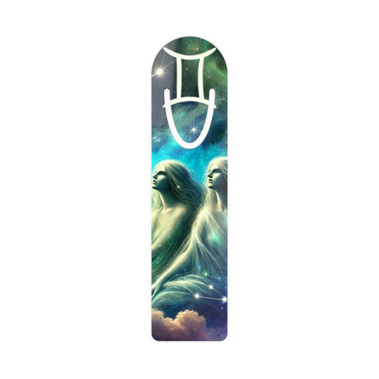 Gemini Bookmark - Ethereal Sisters Bookmark, Literary Gift, Book Lover, Reading Accessories, Magical Decor