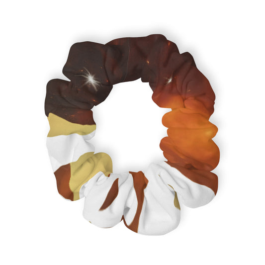 Leo Boho Chic Scrunchie - Earthy Tones for Everyday Style