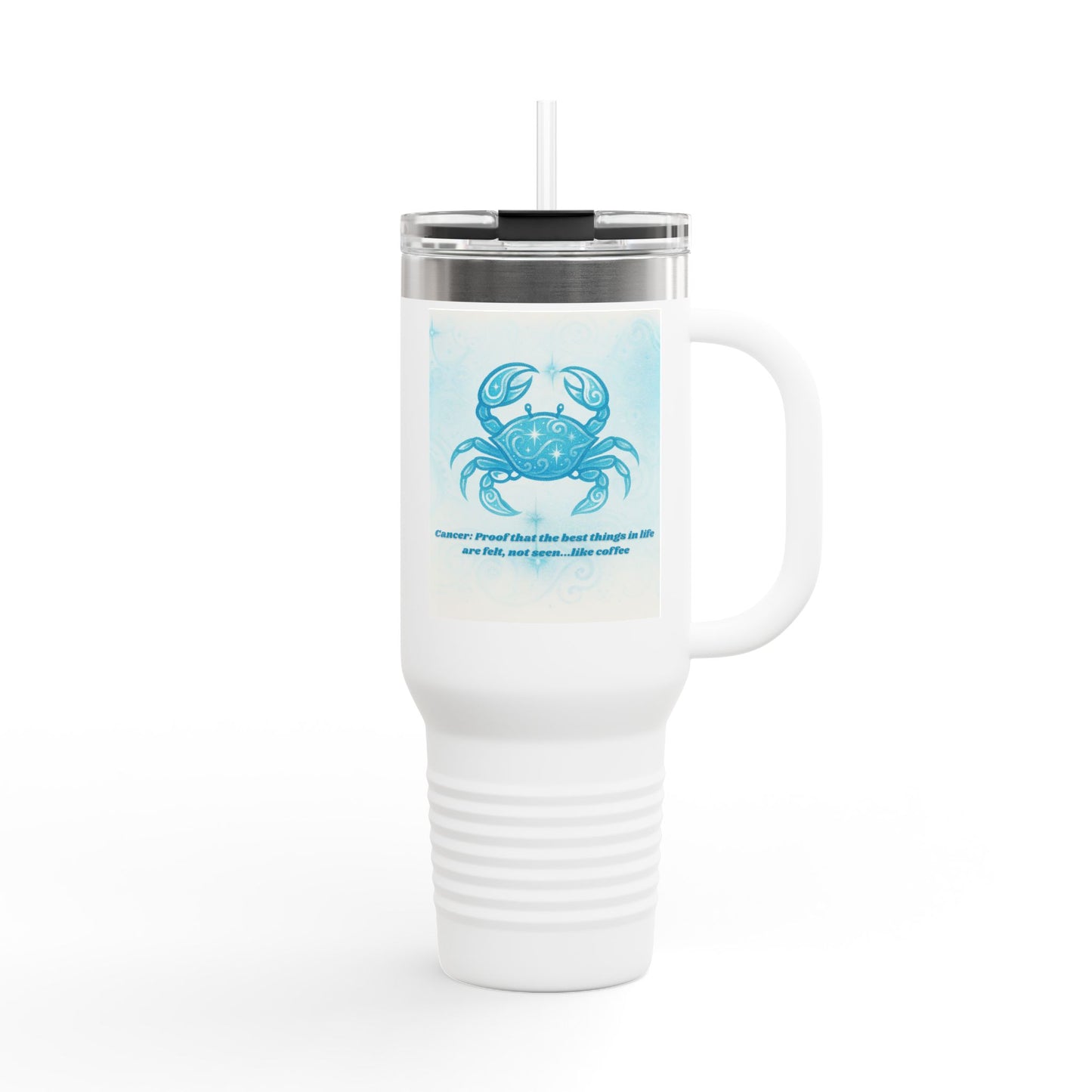 Cancer Insulated Travel Mug | 40oz | Fun Seaside Vibes | Beach Lover Gift | Summer Adventure Essential, Travel Mug, Reusable [...]