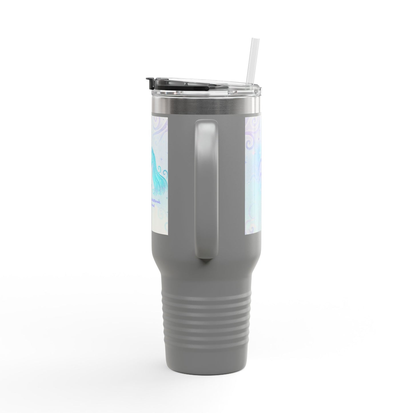 Aquarius-Themed Insulated Travel Mug, Perfect for Astrology Lovers, Gifts for Friends, Summer Road Trips, Relaxing Moments, Fun Hydration