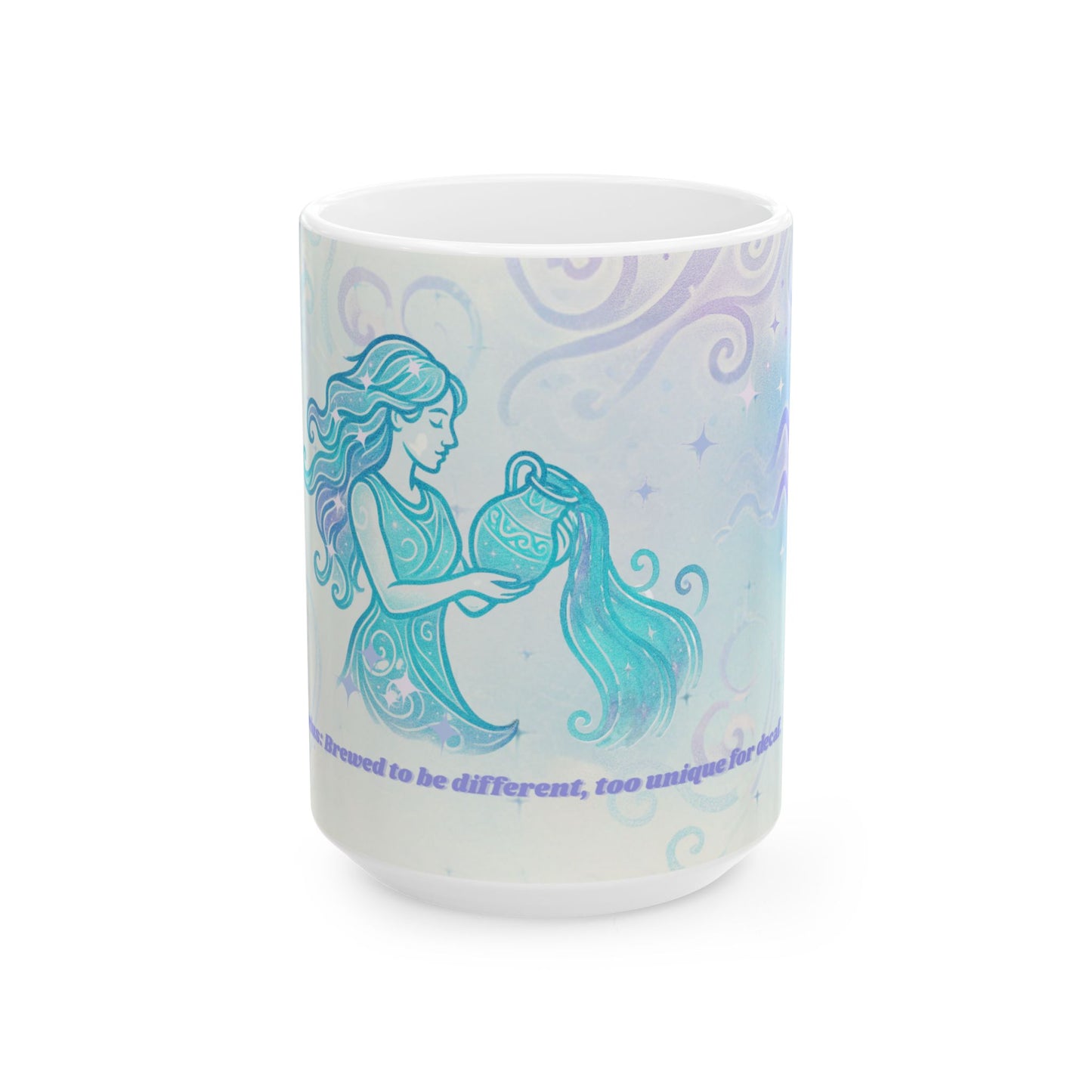 Unique Aquarius Ceramic Mug - 11oz & 15oz