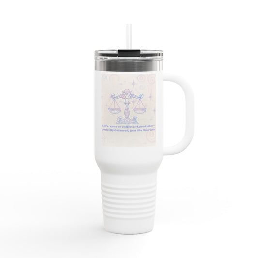 Inspirational Libra Insulated Travel Mug - 40oz Coffee Tumbler