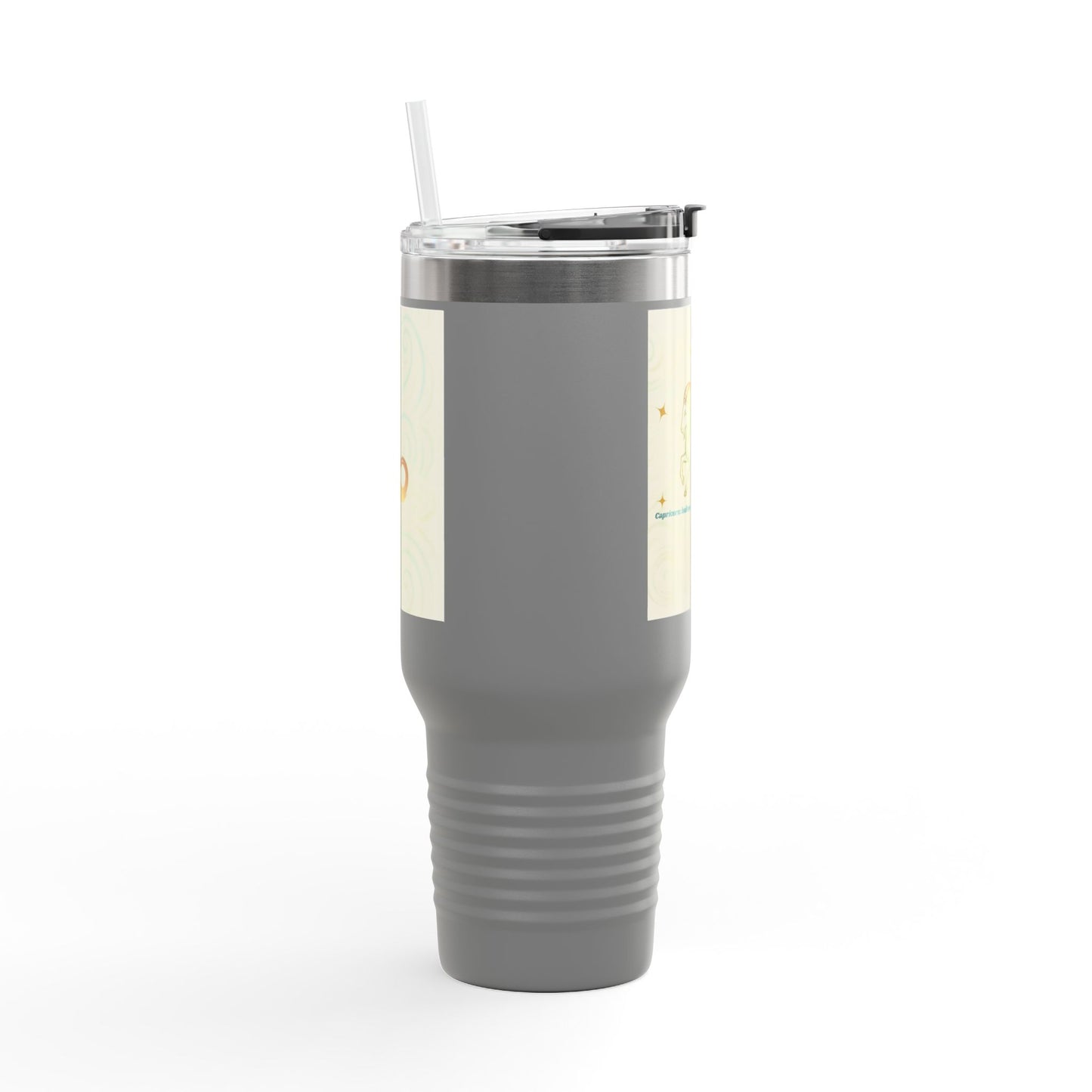 Capricorn Insulated Travel Mug - 40oz Adventure Cup with Inspirational Quote