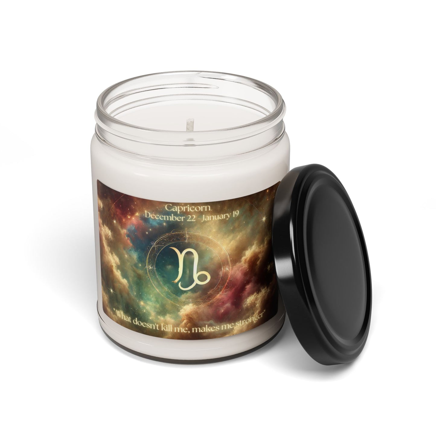 Capricorn Scented Soy Candle – 9oz | Zodiac Horoscope Gift