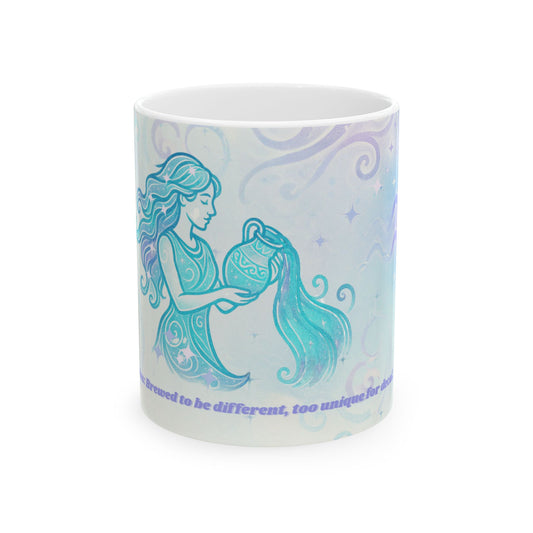 Unique Aquarius Ceramic Mug - 11oz & 15oz