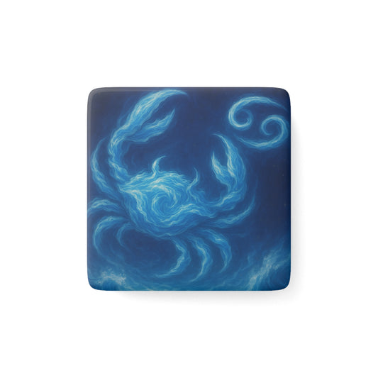 Celestial Cancer Magnet - Astrological Decor, Zodiac Gift, Home & Kitchen Essential, Astrology Art, Unique Refrigerator Magnet