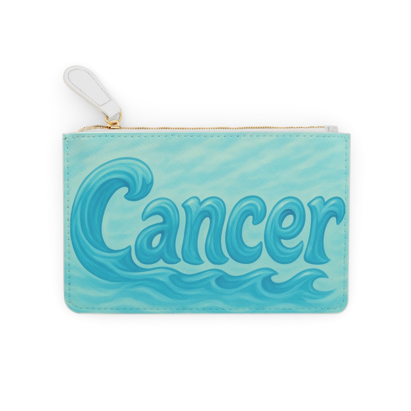 Cancer Zodiac Mini Clutch Bag, Astrology Wallet, Horoscope Accessory, Gift for Cancer, Zodiac Gift, Cute Clutch for Astrologers