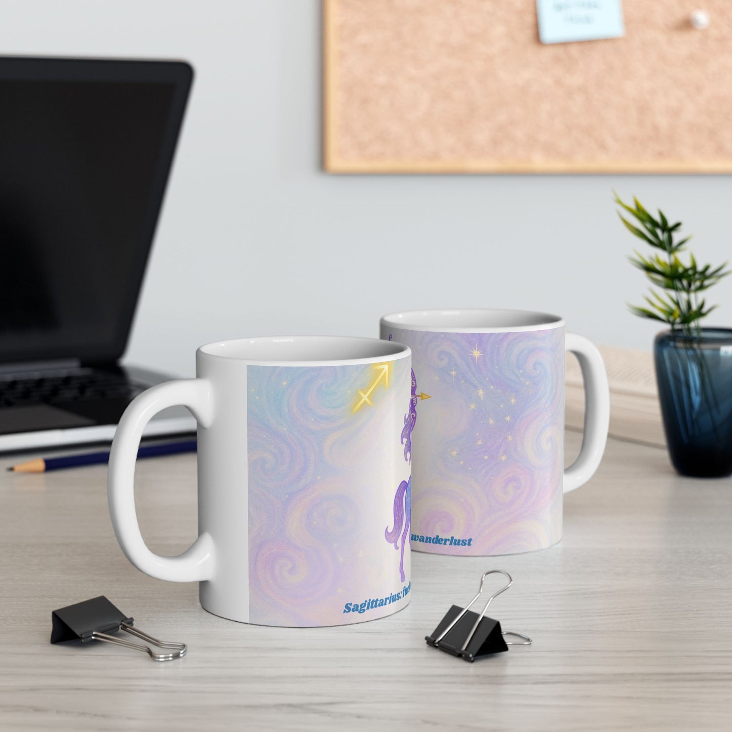 Celestial Sagittarius Mug – 11oz & 15oz – Perfect for Coffee Lovers and Dreamers