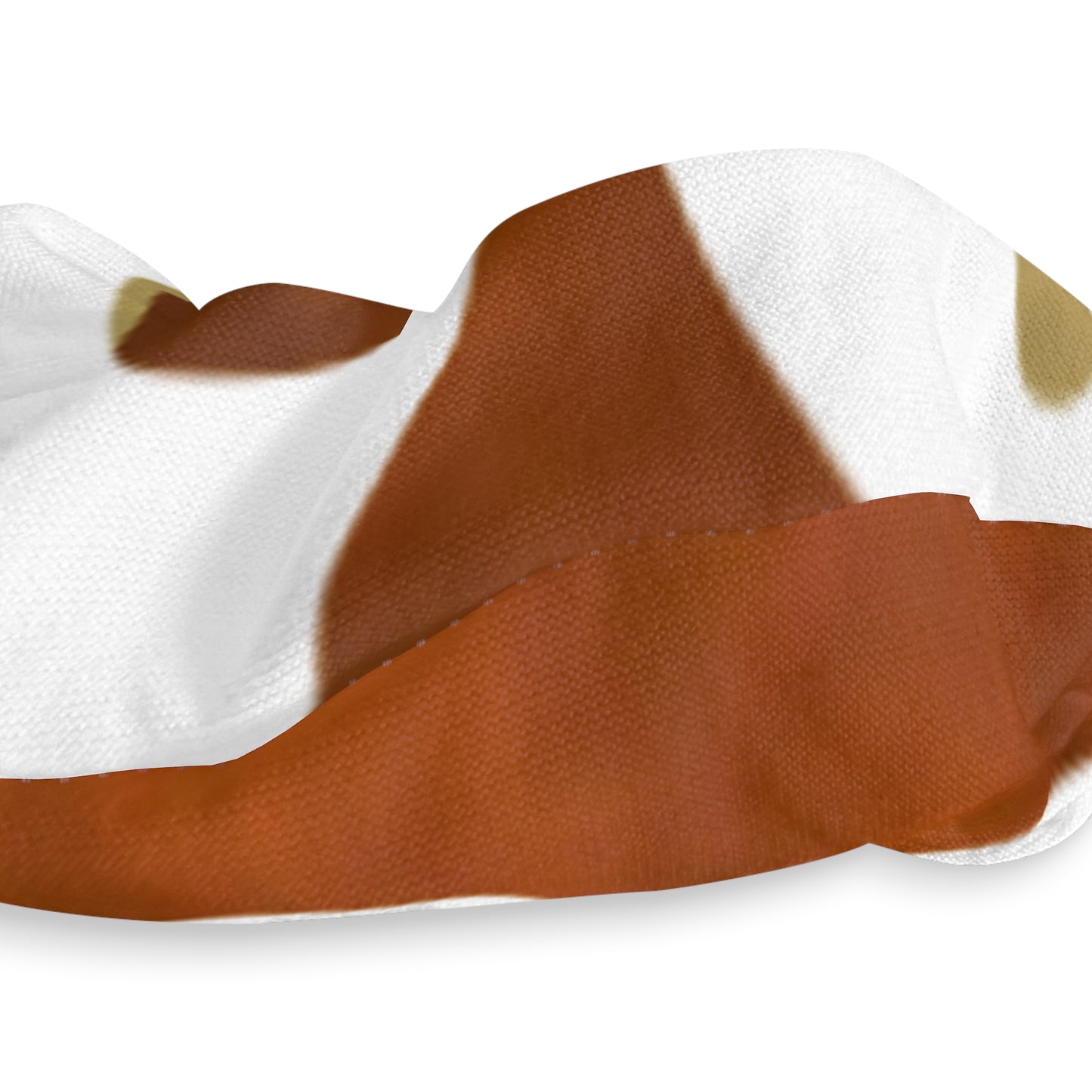 Leo Boho Chic Scrunchie - Earthy Tones for Everyday Style