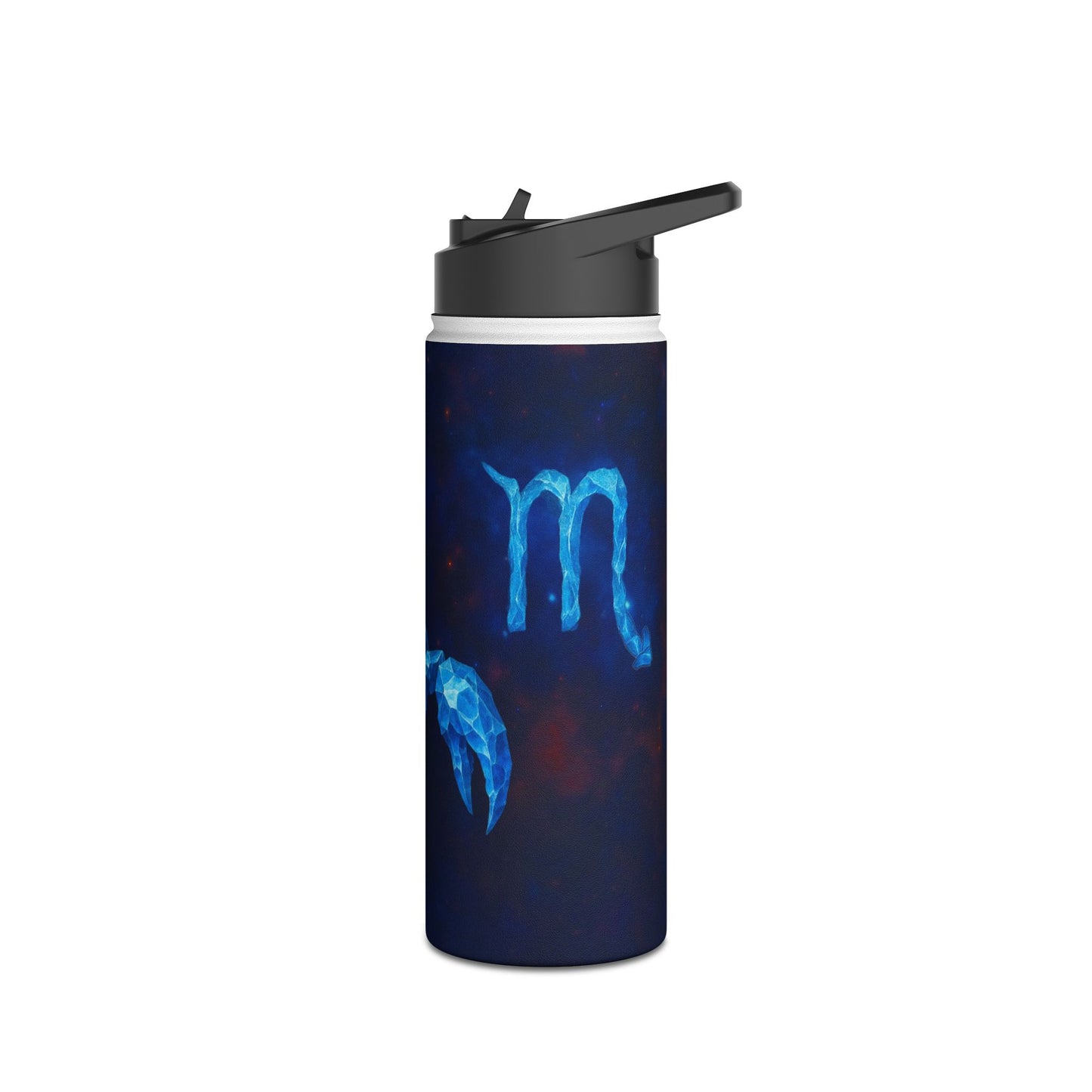 Blue Scorpion Stainless Steel Water Bottle | Unique Scorpion Design, Insulated Drinkware, Gift for Scorpio Lover, Eco-Friendly Hydration