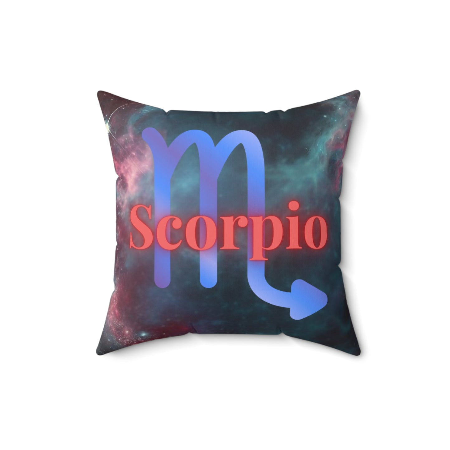 Cosmic Scorpio Decorative Pillow