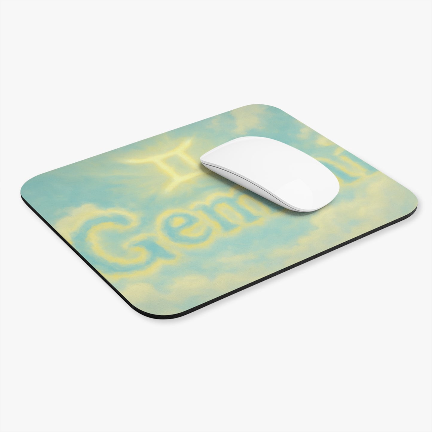 Gemini Mouse Pad – Zodiac Decor, Unique Gift, Astrology Home Office, Desk Accessory, Cosmic Vibe for Astrologers