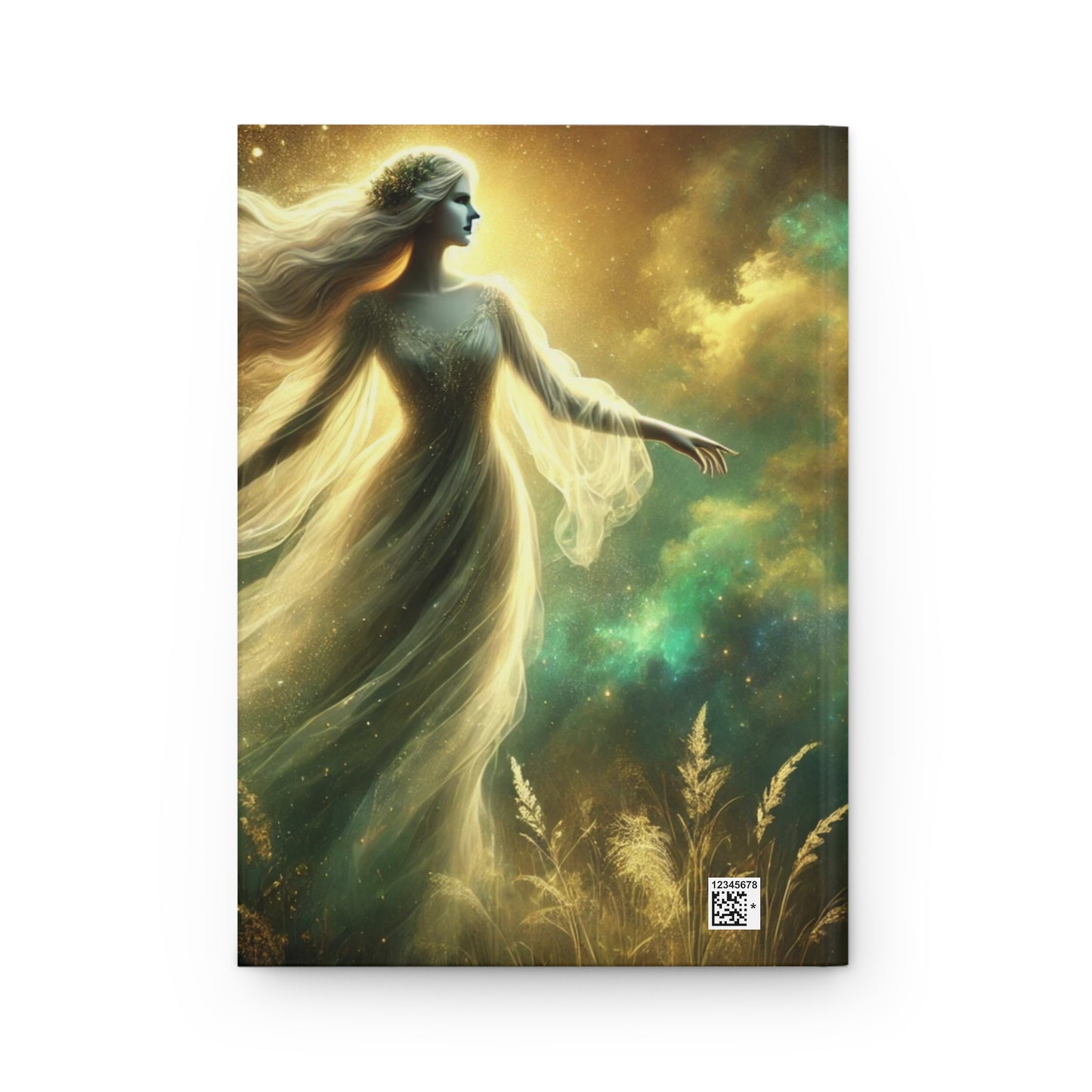 Virgo Hardcover Journal - Celestial Design for Astrology Lovers