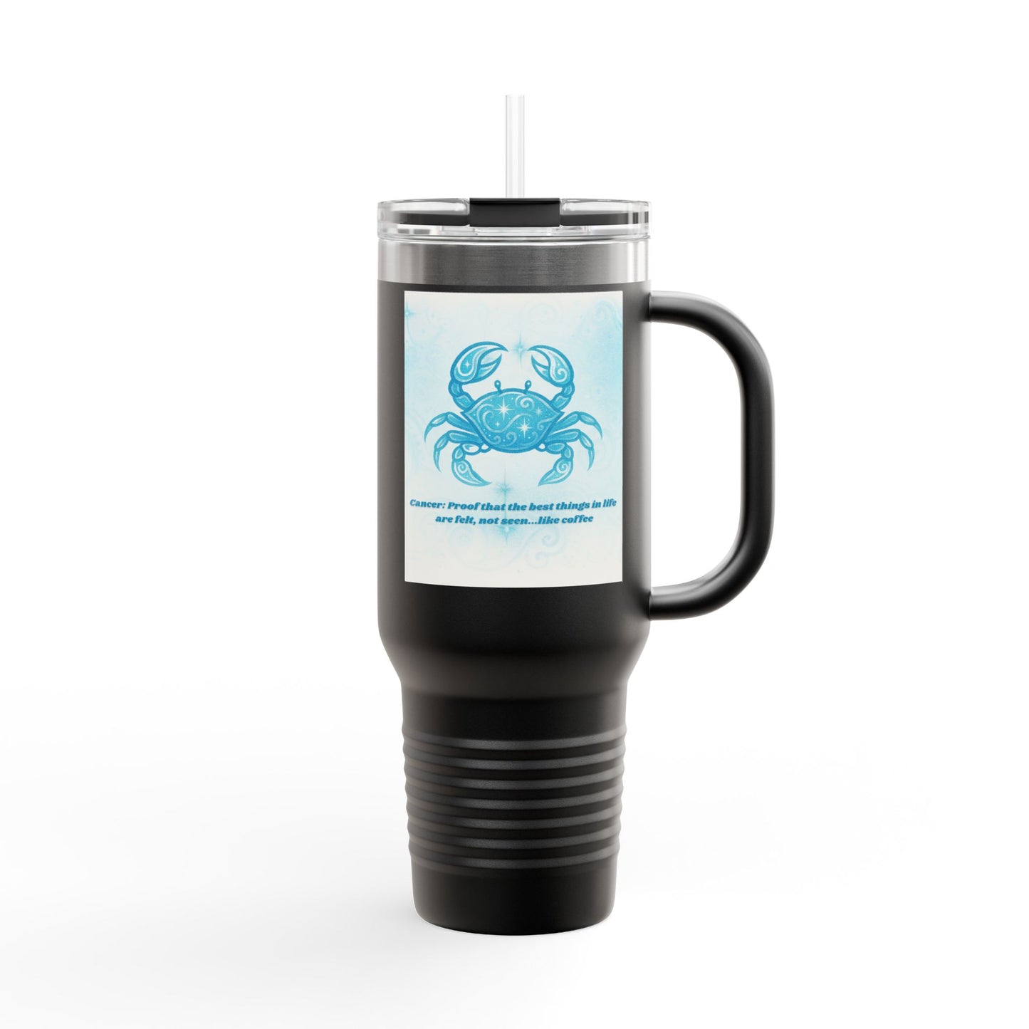Cancer Insulated Travel Mug | 40oz | Fun Seaside Vibes | Beach Lover Gift | Summer Adventure Essential, Travel Mug, Reusable [...]