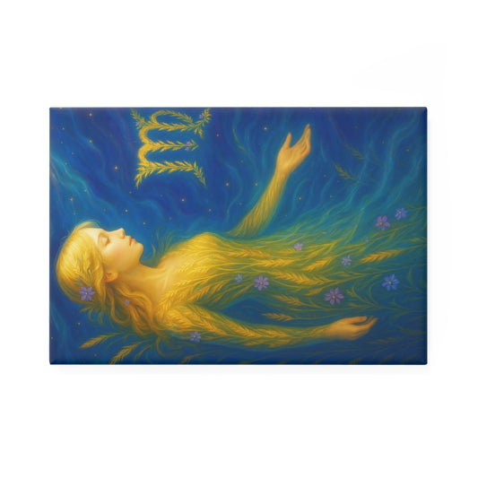 Dreamy Goddess Magnets, Celestial Decor, Spiritual Gifts, Home Office Accessories, Art Print Magnet Set